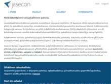 Tablet Screenshot of jasecon.com